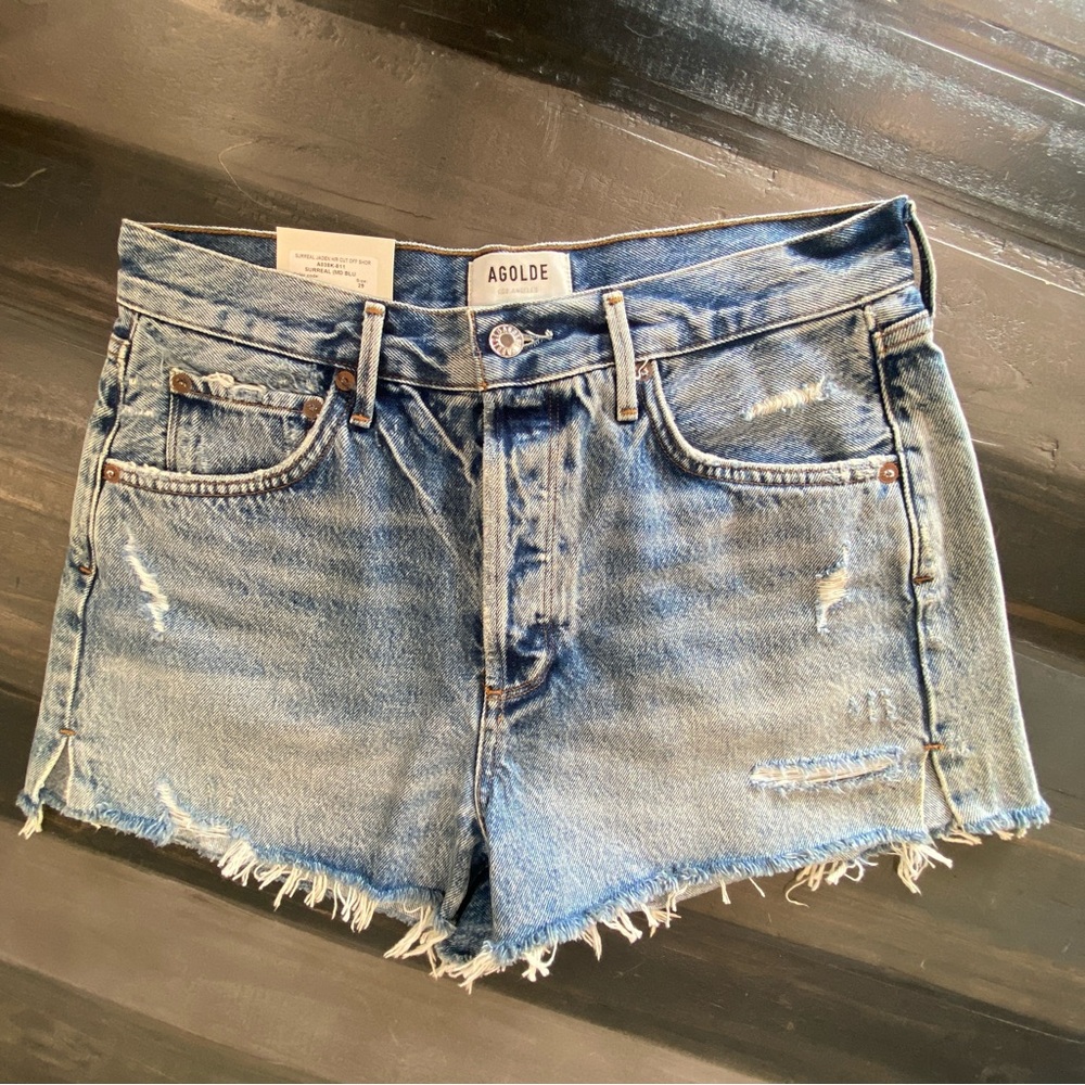 *New* AGOLDE Shorts; Size 29, Jaden Cut Off